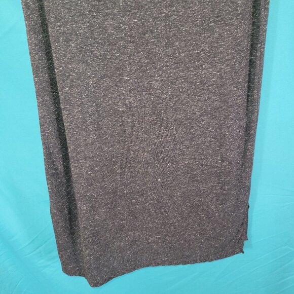 H&M Divided Womens Basic Dress Short Sleeve V-Neck Charcoal Gray Size S - Picture 8 of 8
